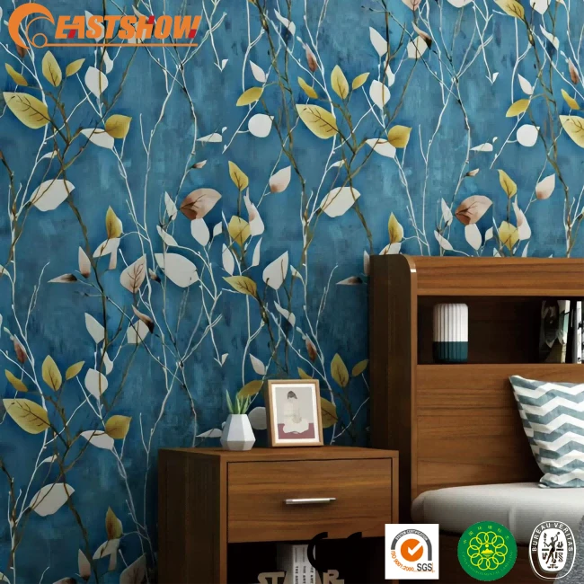 Watercolor Leaf Self-Adhesive Wallpaper high quality